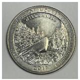 2019-W Frank Church River Washington Quarter AU+
