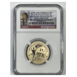 2015-W Sacagawea Mohawk $1 C&C Set NGC SP69