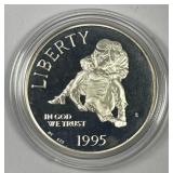 1995 Civil War Commemorative Proof Silver $1