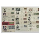 Lot of 17 Different Vintage First Day Issue Covers