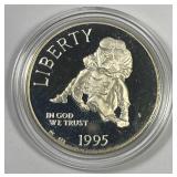 1995 Civil War Commemorative Proof Silver $1