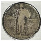 1920 Standing Liberty Silver Quarter Good G