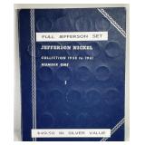 1938 - 1961 Jefferson Nickel Complete Set