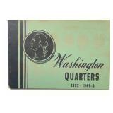 1932-1949 Washington Silver Quarter Album