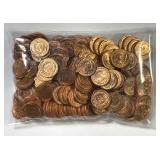 Bag of 150+ Mini Indian Head Penny Medalets