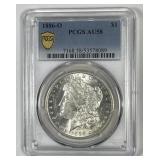 1886-O Morgan Silver $1 PCGS AU58