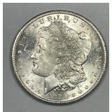 1880-S Morgan Silver $1 Brilliant Uncirculated BU