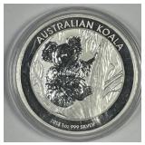 AUSTRALIA: 2013 Silver $1 Koala 1 oz .999