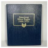 1986-2021 American Silver Eagle Whitman Album 3395