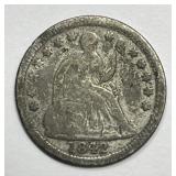 1842-O Seated Liberty Silver Half Dime H10c Good G