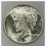 1922-D Peace Silver $1 Brilliant Uncirculated BU