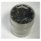 Roll of 1964 Proof Kennedy Silver Halves