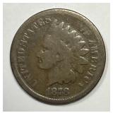 1878 Indian Head Cent Good G