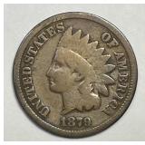 1879 Indian Head Cent Good G