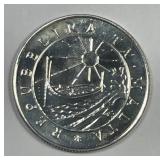 MALTA: 1981 Silver 2 Pounds World Food Day UNC