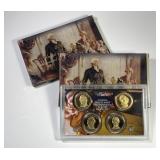 Two 2010 Presidential Dollar Proof Sets