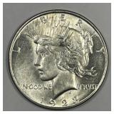 1923-D Peace Silver $1 Uncirculated UNC