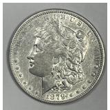 1879 Morgan Silver $1 Extra Fine XF