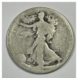 1921-S Walking Liberty Silver Half AG