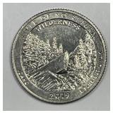 2019-W Frank Church River Washington Quarter AU+