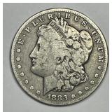 1883-S Morgan Silver $1 Very Good VG