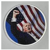 Trump Assassination Attempt 1 oz .999 Silver Round