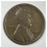 1924-D Lincoln Wheat Cent Very Good VG