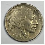 1913-D Buffalo Nickel Type 1 Variety AU