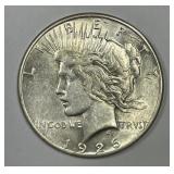 1926-S Peace Silver $1 Extra Fine XF