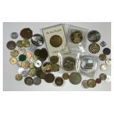 One Pound Exonumia Various Medals & Tokens