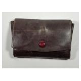 WW2 Era Wallet With German Coins & Currency