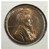 1917 Lincoln Wheat Cent Uncirculated RB