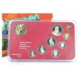 SWITZERLAND: 2000 9-Coin Proof Set