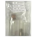 50 Different Proof Coins 10 Each Denomination