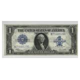1923 $1 Silver Certificate Large Size Extra Fine