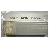 1967 Jefferson Nickels Special Mint Set SMS Roll