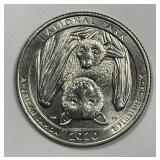 2020-W American Samoa Washington Quarter AU/UNC