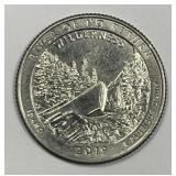 2019-W Frank Church River Washington Quarter AU+