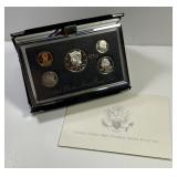 1996 Premier Silver Black Box Proof Set