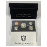 1995 Silver Black Box Proof Set