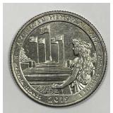2019-W American Memorial Washington Quarter AU