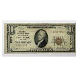 1929 $10 Chase National Bank of New York Ch #2370