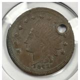 1863 Civil War Token Dr. Bennett