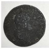 1724 Woods Hibernia Colonial Farthing