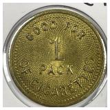Sparks Good For 1 Pack Cigarettes Token