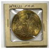 1964-65 New York Worlds Fair Medal