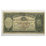 AUSTRALIA: 1942 Commonwealth 1 Pound Note