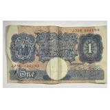 GREAT BRITAIN: (1940) 1 Pound Bank of England Note