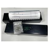 New CAC Black Plastic Storage Box with Sample Slab