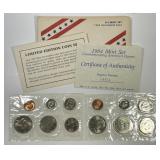 1984 Private Issue Mint Set w/Olympic Medals
